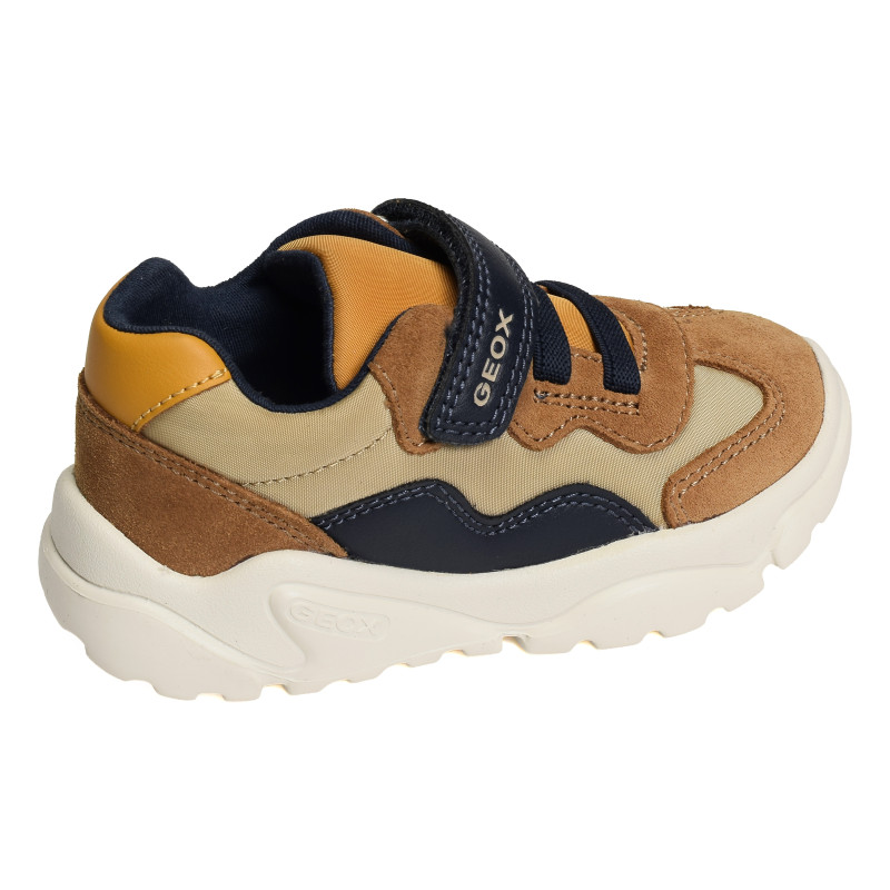 B CIUFCIUF B Camel Multicolore, Baskets running Geox