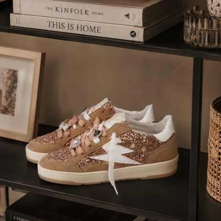 DANY Camel Rose, Baskets Mode Semerdjian