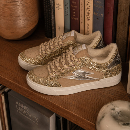 NOUBAR Beige Or, Baskets Mode Semerdjian