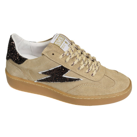LEE Beige, Baskets Mode Semerdjian