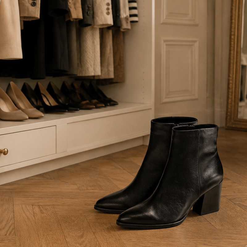 EITHEL 02 Noir, Bottines Regarde le Ciel