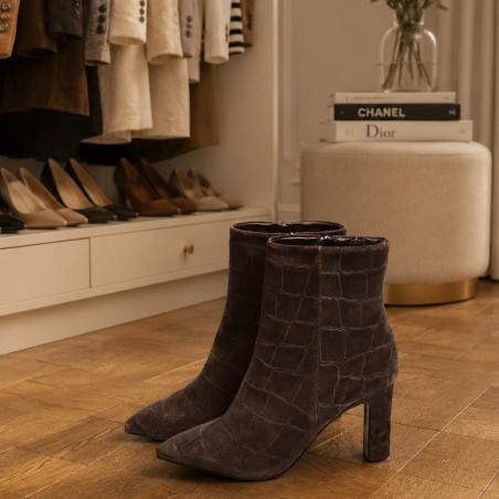 FABY 01 Chocolat, Bottines Regarde le Ciel