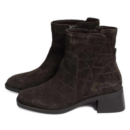 LILLA 01 Chocolat, Bottines Regarde le Ciel