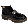 CV5061 Verni Noir, Chelsea boots Rock & Rose