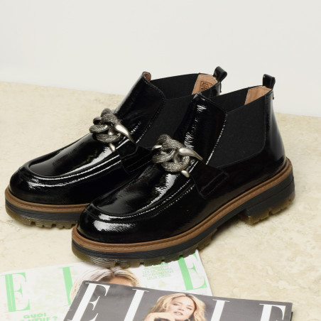 CV5061 Verni Noir, Chelsea boots Rock & Rose