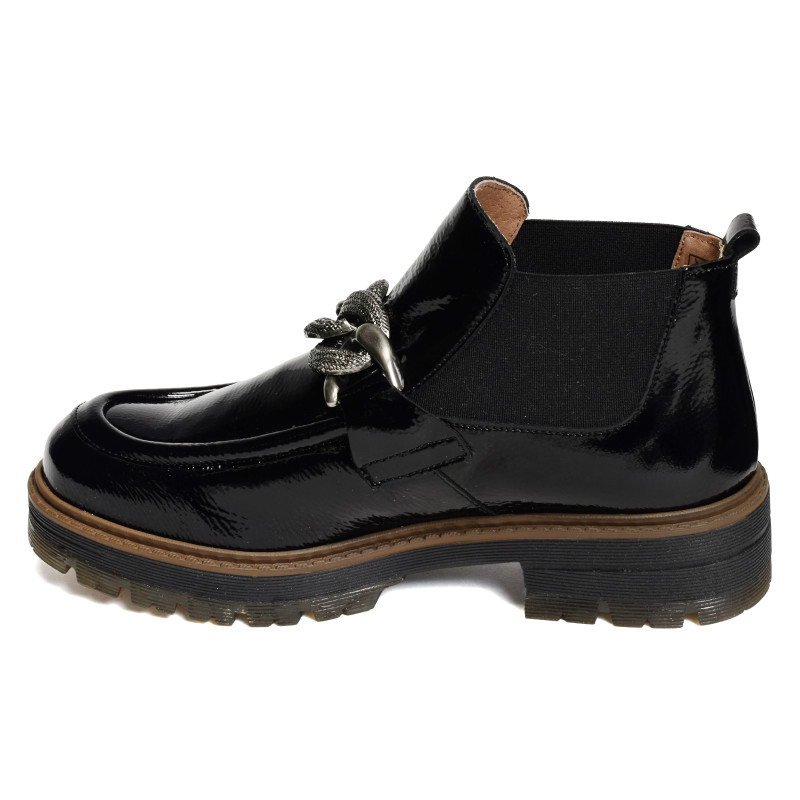 CV5061 Verni Noir, Chelsea boots Rock & Rose