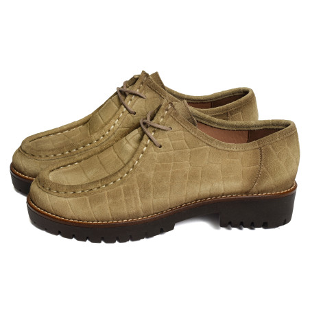 CV5618 Beige, Richelieus Rock & Rose
