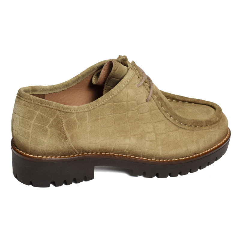 CV5618 Beige, Richelieus Rock & Rose