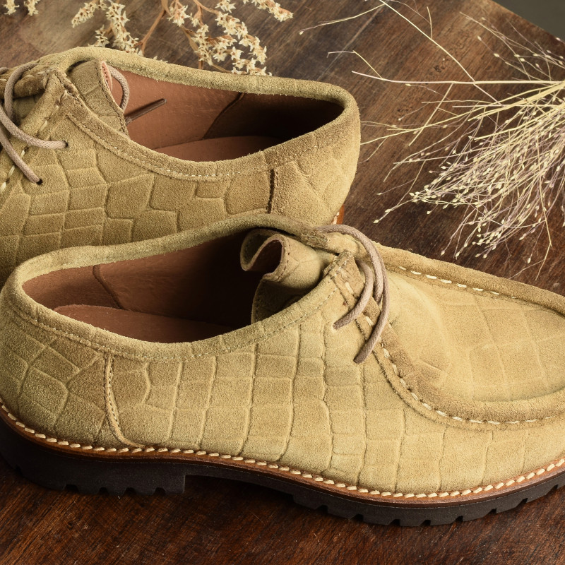 CV5618 Beige, Richelieus Rock & Rose