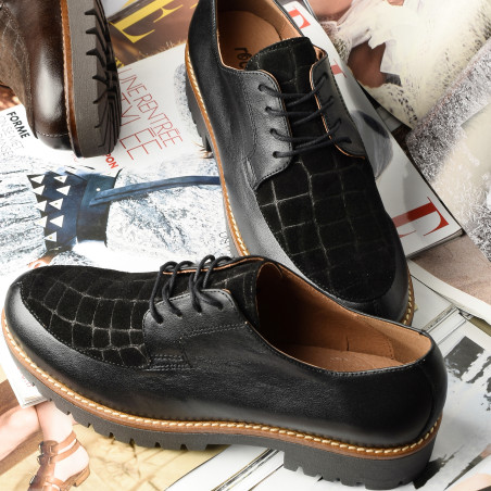 CV5619 Noir, Derbies Rock & Rose