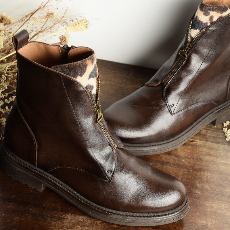 CV6405 Moka, Bottines Rock & Rose