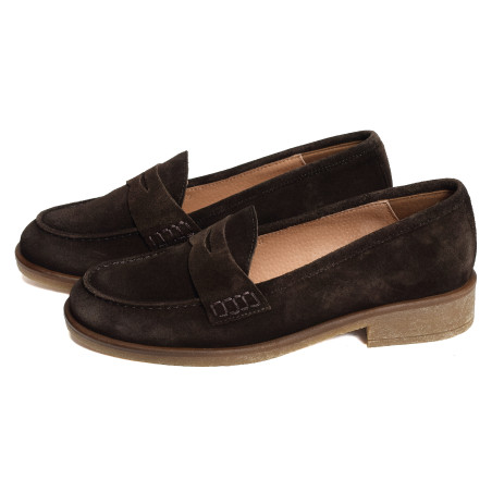 CV6503 Moka, Mocassins Rock & Rose