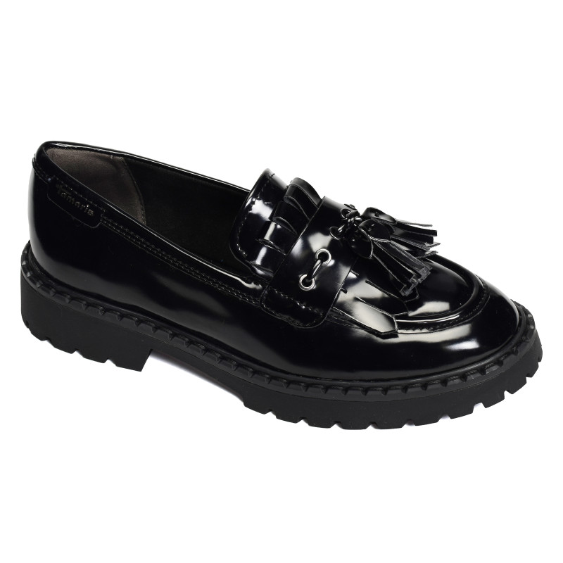 24353 Noir, Mocassins Tamaris