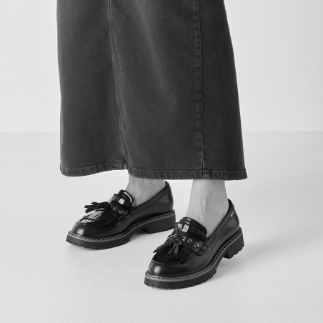 24353 Noir, Mocassins Tamaris