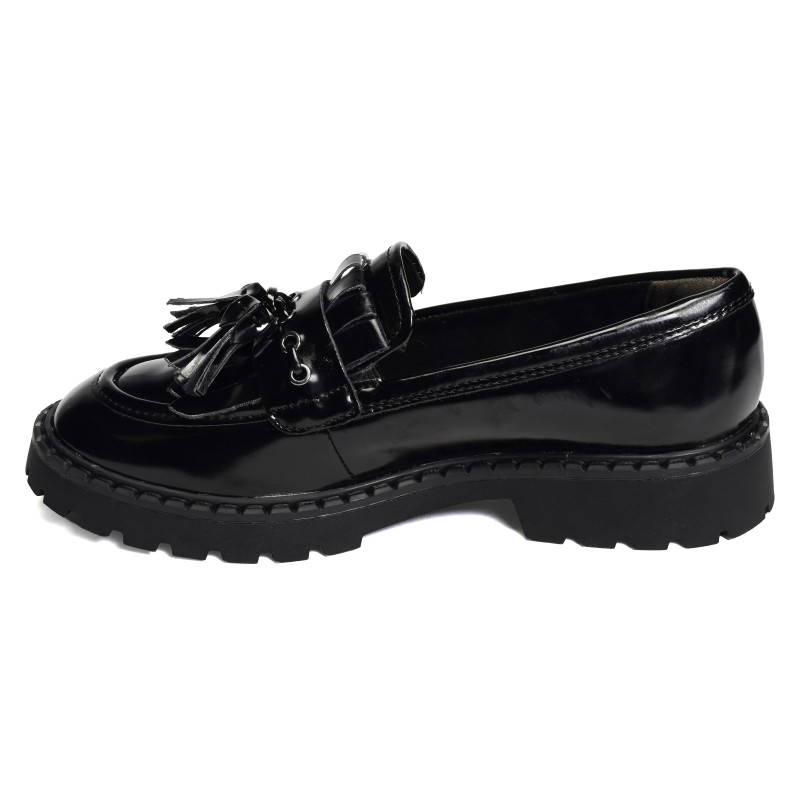 24353 Noir, Mocassins Tamaris
