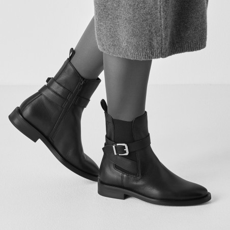 25011 Noir, Bottines Tamaris