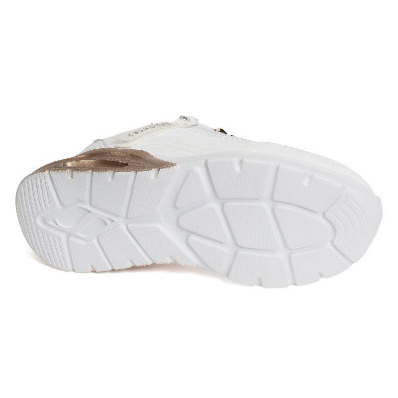UNO LITE 2.0 LEOPARD STRIDE Blanc Léopard, Baskets running Skechers