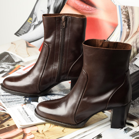 LOUANE Chocolat, Bottines Maroli