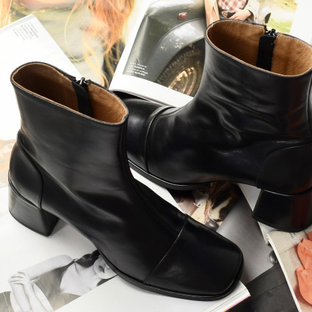 PAULINE Noir, Bottines Maroli