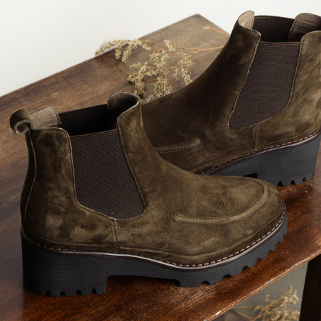 BOGOTA Moka, Chelsea boots Fugitive