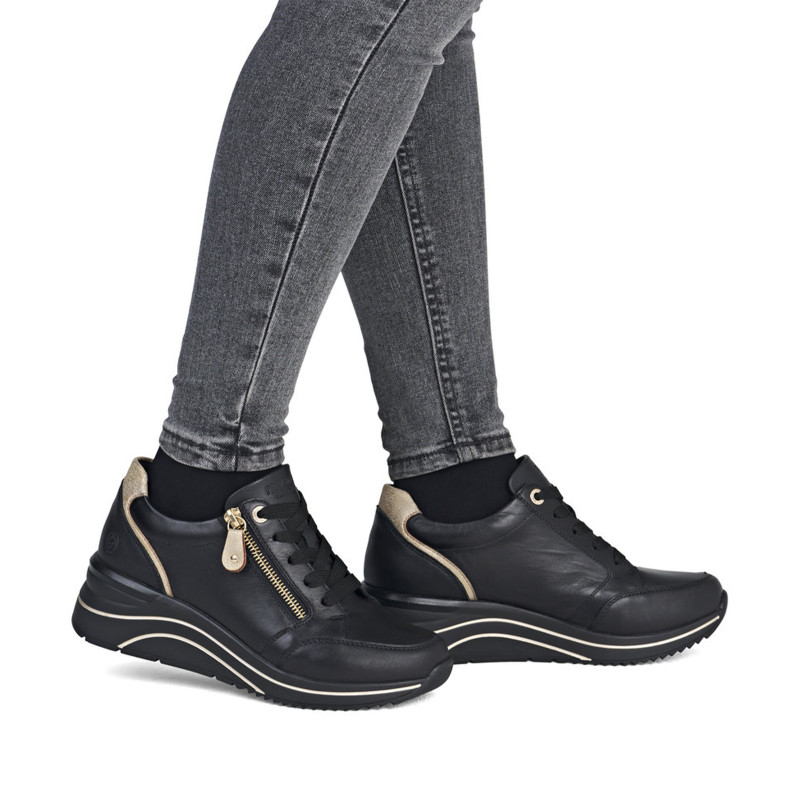 D0T03 Noir Or, Baskets running Remonte