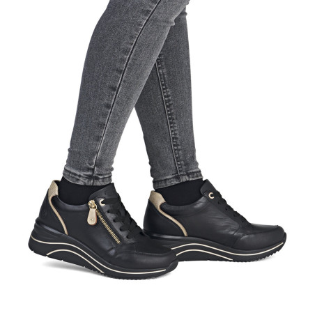 D0T03 Noir Or, Baskets running Remonte