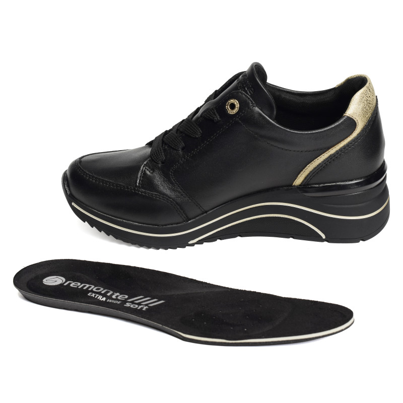 D0T03 Noir Or, Baskets running Remonte