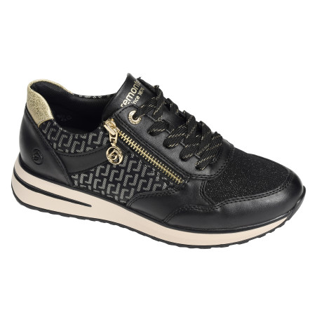 D1G08 Noir, Baskets running Remonte