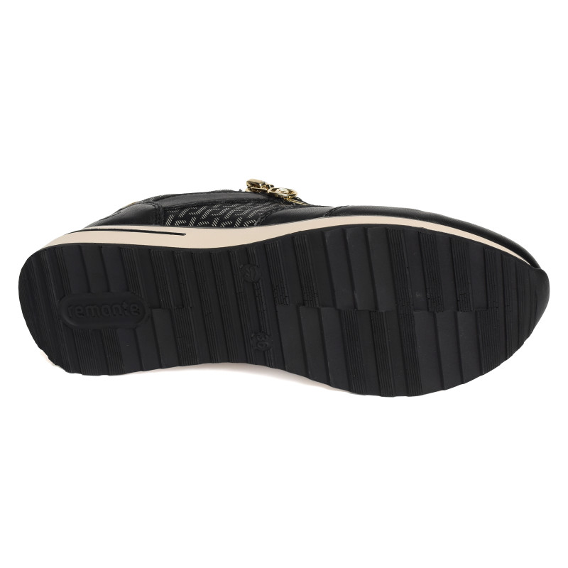 D1G08 Noir, Baskets running Remonte