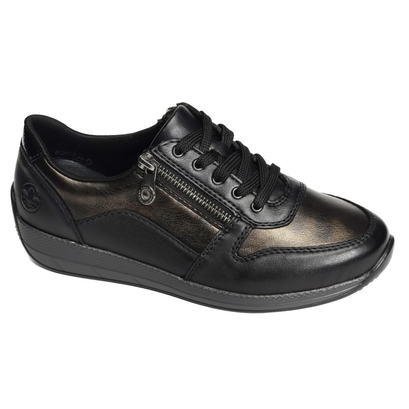 N1100 Noir Bronze, Baskets running Rieker
