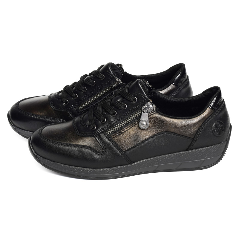 N1100 Noir Bronze, Baskets running Rieker