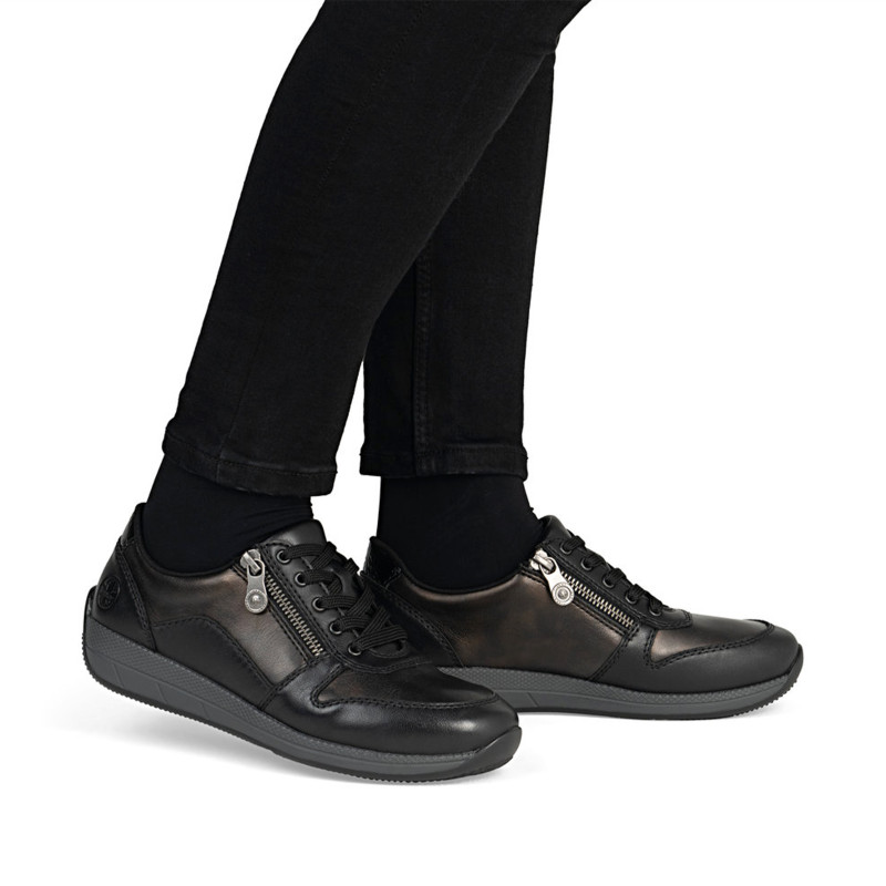 N1100 Noir Bronze, Baskets running Rieker