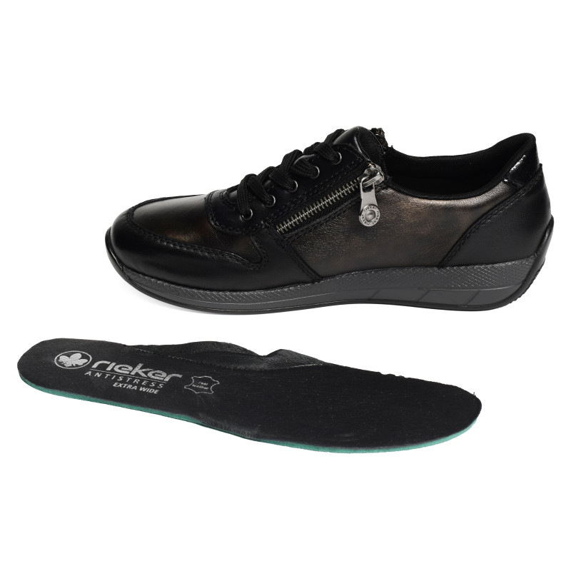 N1100 Noir Bronze, Baskets running Rieker