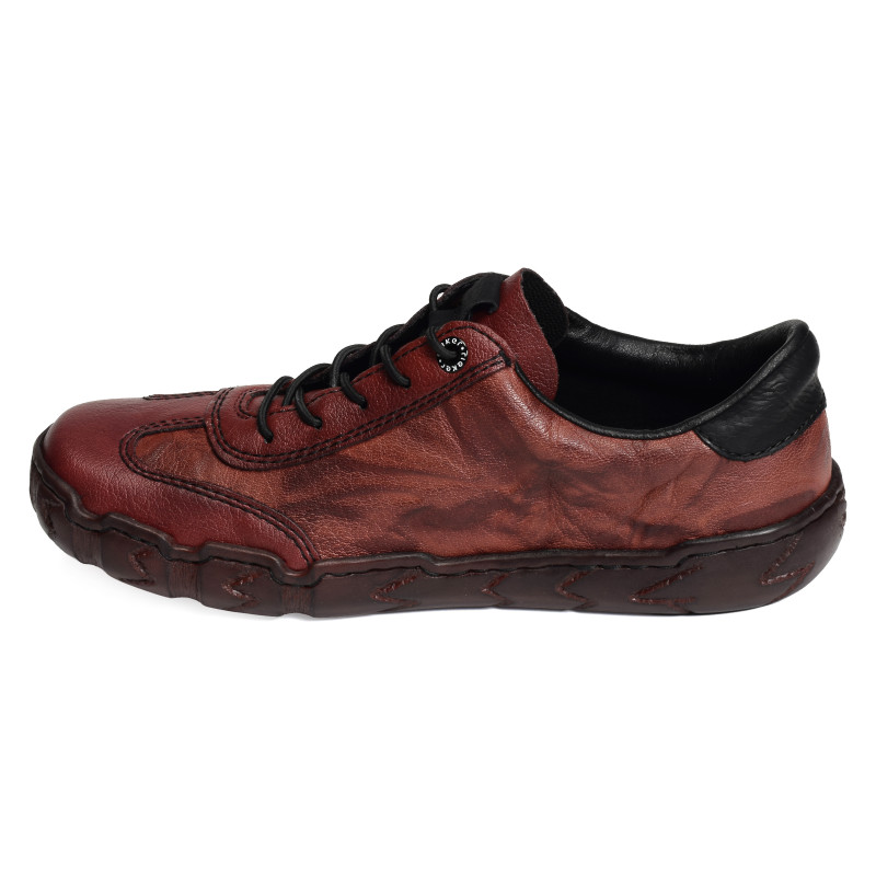 L0363 Rouge, Sneakers basses Rieker