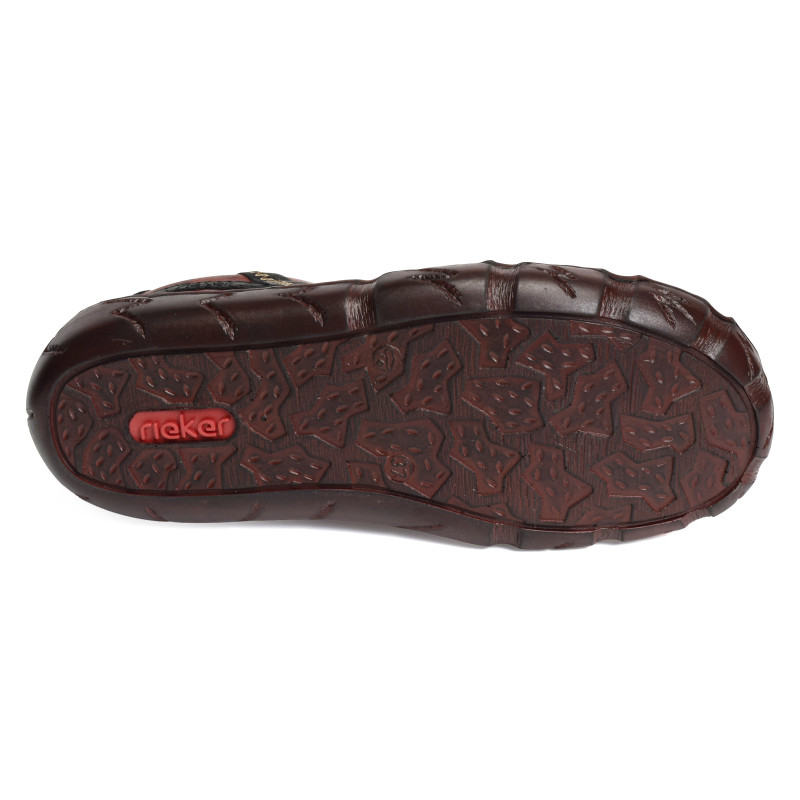 L0363 Rouge, Sneakers basses Rieker