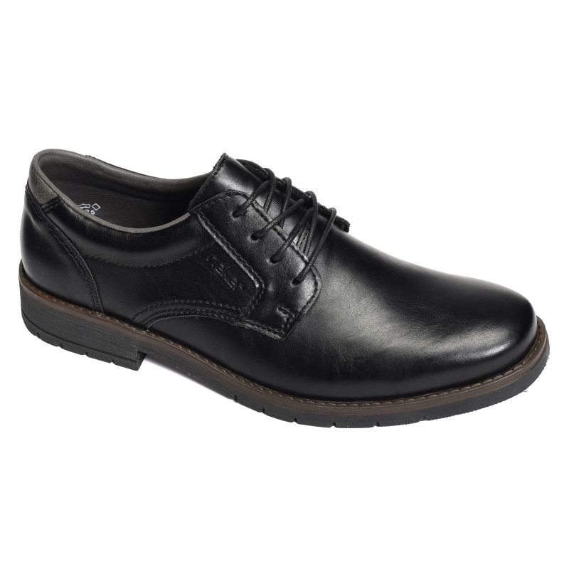 13900 Noir, Chaussures de Ville Rieker