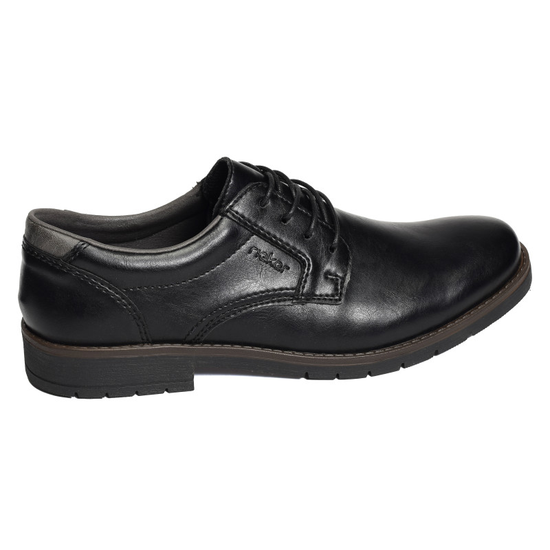 13900 Noir, Chaussures de Ville Rieker