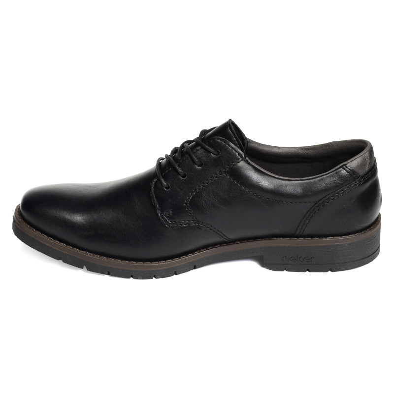 13900 Noir, Chaussures de Ville Rieker