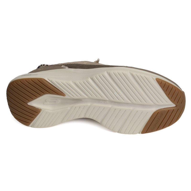 CONTOUR FOAM COZY FIT Marron Léopard, Slip-On Skechers