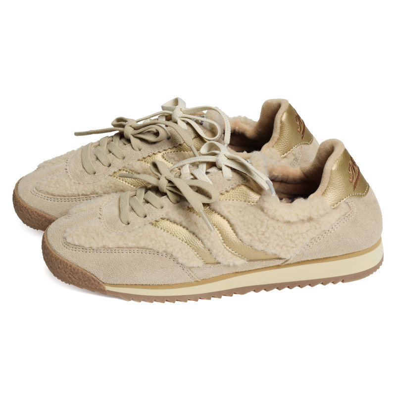 UTAH FUR Beige, Baskets Mode MRP Star