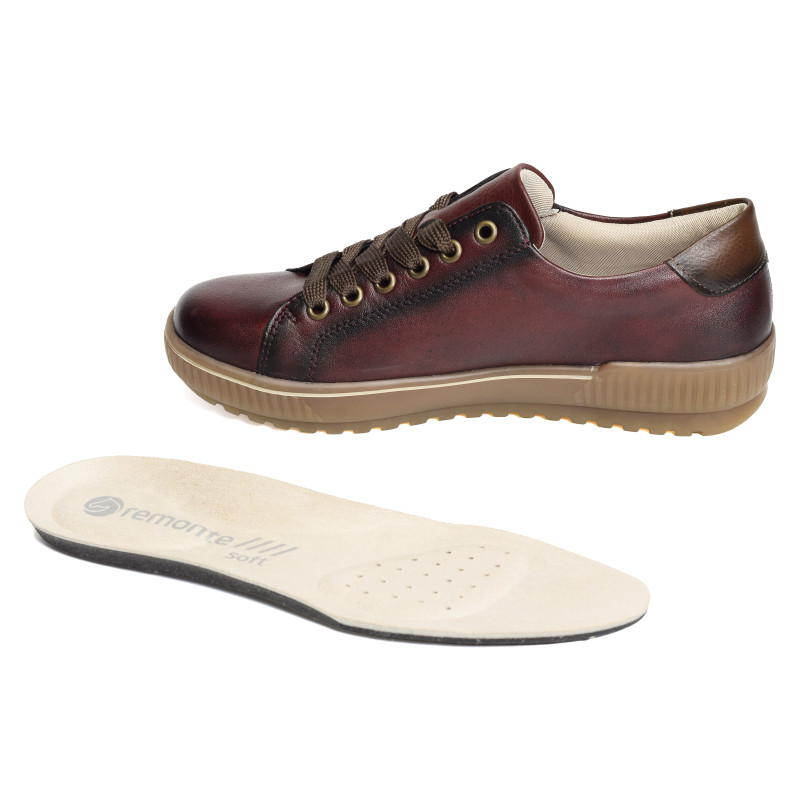 D0700 Bordeaux, Sneakers basses Remonte