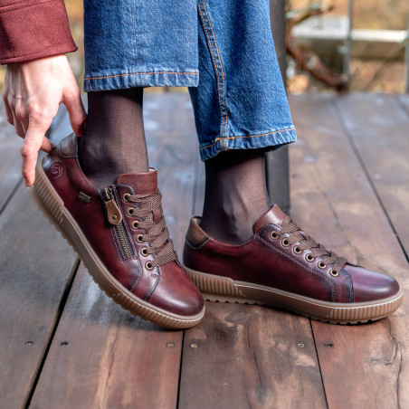 D0700 Bordeaux, Sneakers basses Remonte
