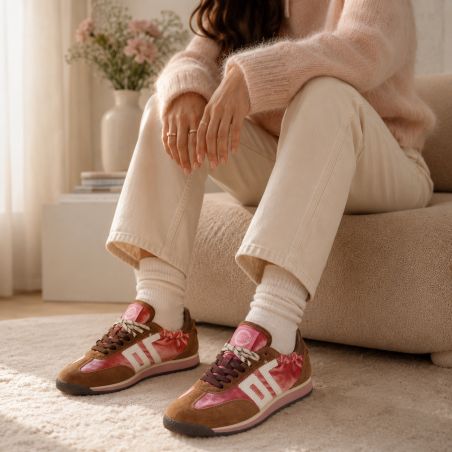  ROCKET VELVET Marron Rose