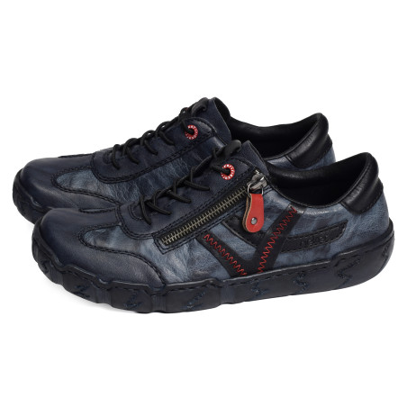 L0363 Marine, Sneakers basses Rieker
