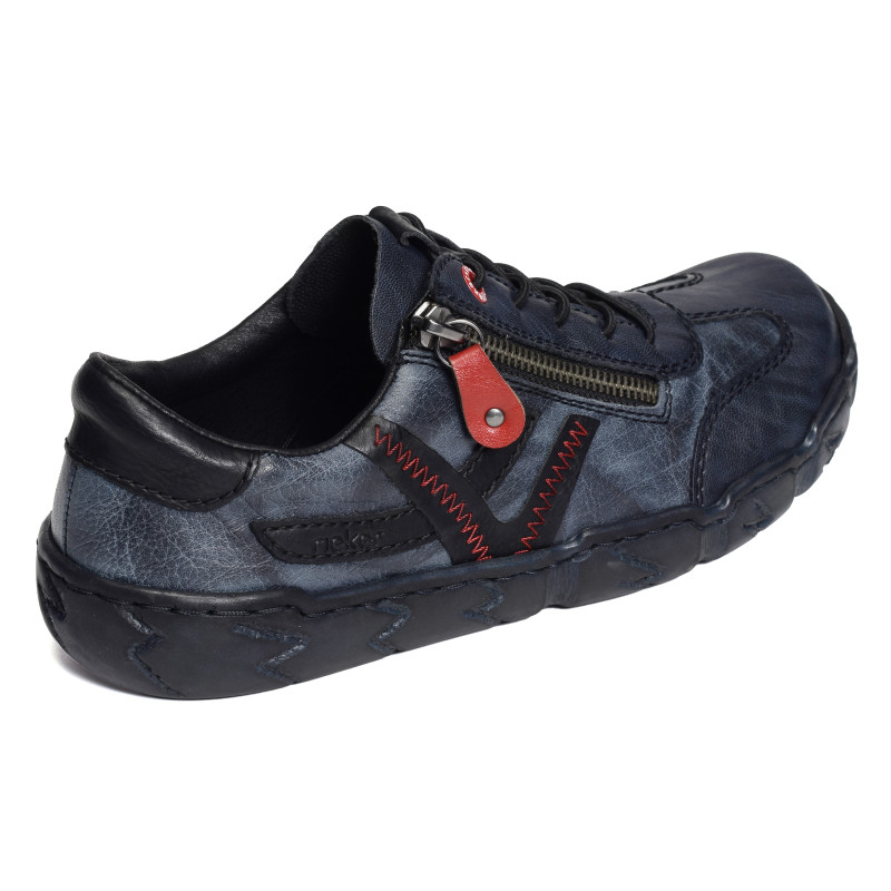 L0363 Marine, Sneakers basses Rieker