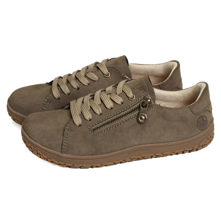52301 Taupe, Sneakers basses Rieker