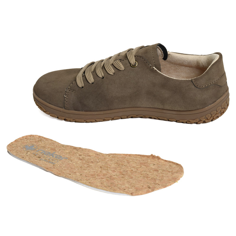 52301 Taupe, Sneakers basses Rieker