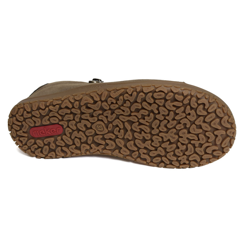 52301 Taupe, Sneakers basses Rieker