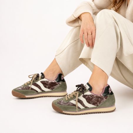  UTAH VELOUR Kaki Rose
