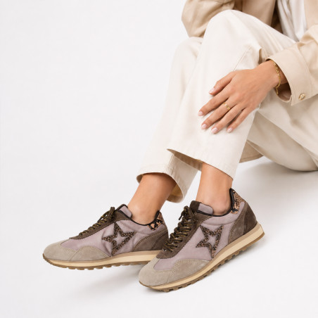 C1259 Taupe Serpent, Baskets running Cetti